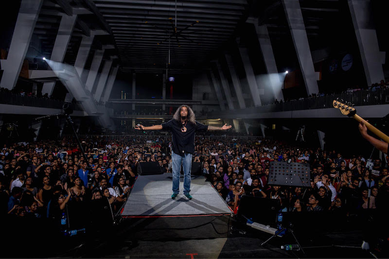 Harish belted out his band’s famous numbers. — Picture courtesy of Mojo Projects