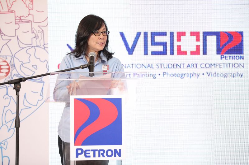 Welcome speech by Faridah Ali, Petron Head of Retail Business.