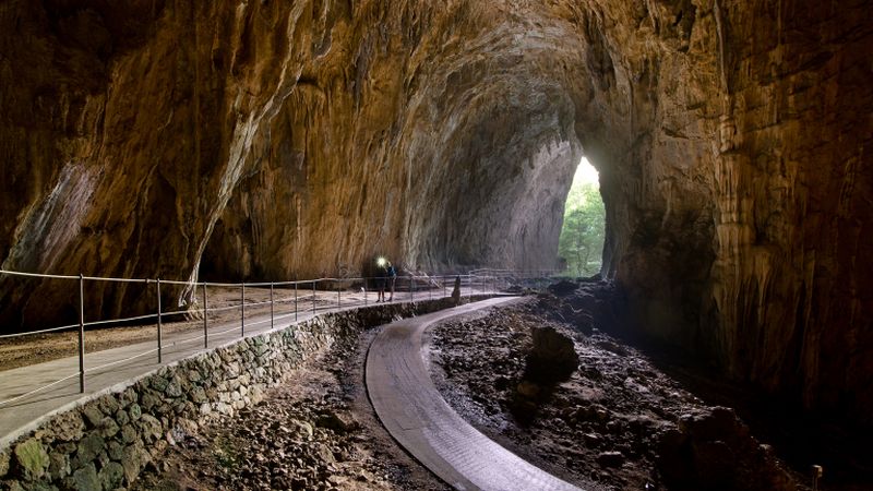 The Skocjan Caves in Slovenia are a must-see, comprising an extensive system of underground tunnels and caves with a total depth of more than 200 metres. u00e2u20acu2022 AFP pic