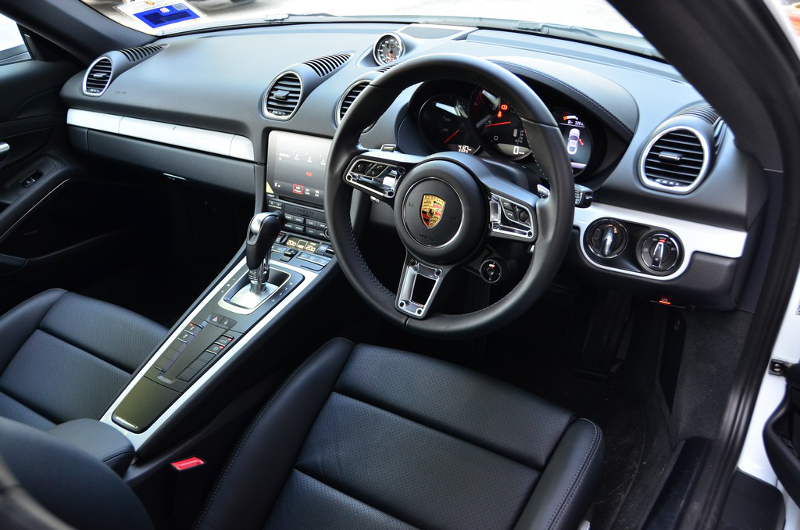 The sporty interior has many subtle changes.