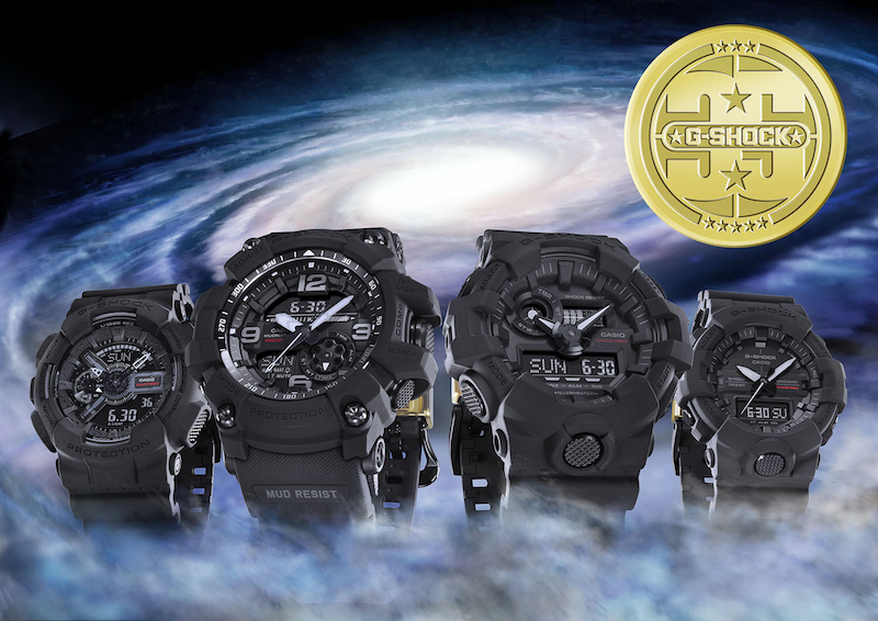 G-Shock launches Big Bang Black collection celebrating the brandu00e2u20acu2122s 35th anniversary. u00e2u20acu201d Handout via AFP