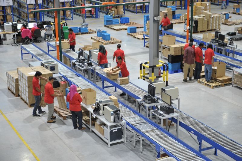 The RM59 million Broadcom global distribution warehouse in Batu Kawan.