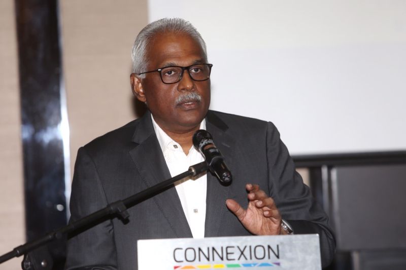 Klang MP Charles Santiago speaks at the u00e2u20acu02dcEnvisioning The Future Beyond GE14u00e2u20acu2122 forum in Kuala Lumpur September 30, 2017. u00e2u20acu2022 Picture by Choo Choy May