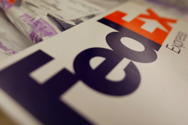A package of the FedEx courier delivery services company is pictured in this June 8, 2017 illustration photo. u00e2u20acu2022 Reuters pic