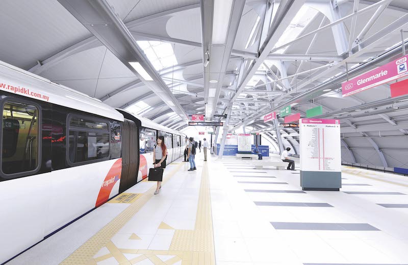 The station is particularly popular with the working crowd due to its ample parking space. — Malay Mail pic