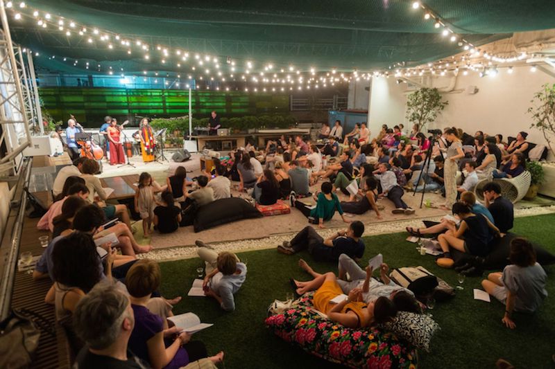 Performance at Spring, an expansive 14,500sqft space that caters to art exhibitions and performances. — TODAY pic