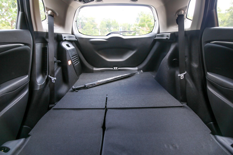 Versatile, fold flat seats in the Honda Jazz for extra space. — Picture courtesy of Honda Malaysia