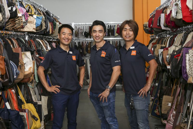 (From left) Bok Marketing Director Koji Onozawa, Jalan Jalan Japan Store Manager Daniel Lee Chee Keong and Bok Marketing Daichi Shuzui. u00e2u20acu2022 Picture by Choo Choy May