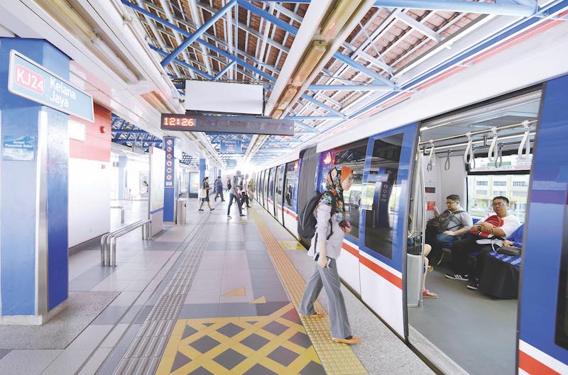 The Kelana Jaya station has an attraction all its own. u00e2u20acu201d Malay Mail pic