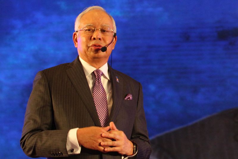 Prime Minister Datuk Seri Najib Tun Razak speaks during the National Womanu00e2u20acu2122s Day 2017 event at the Berjaya Times Square Hotel, Kuala Lumpur on September 4, 2017. u00e2u20acu201d Picture by Miera Zulyana