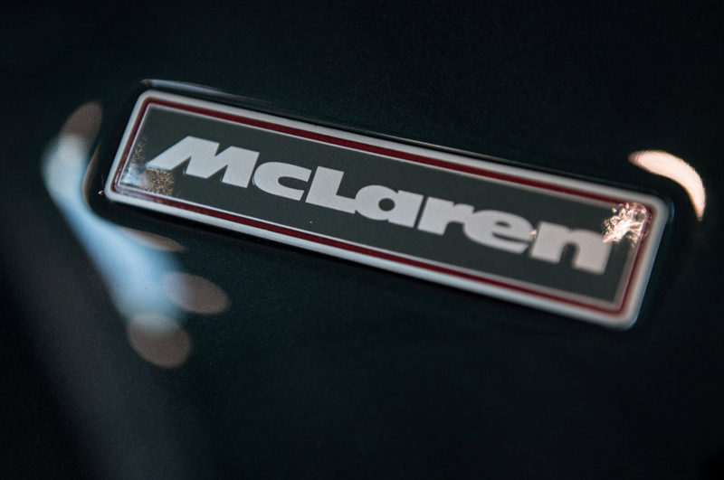 A McLaren badge is seen on the bonnet of a car in a show room at the McLaren Technology Centre in Woking September 12, 2017. u00e2u20acu201d Reuters pic