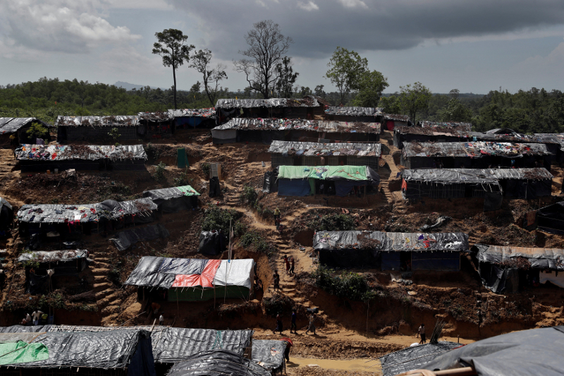 A Rohingya refugee camp is seen in Coxu00e2u20acu2122s Bazar September 21, 2017. u00e2u20acu201d Reuters pic