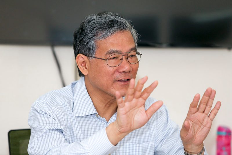 St Andrew's elder CJ Lim said the church's multi-ethnic community unites on essential issues. — Picture by Choo Choy May