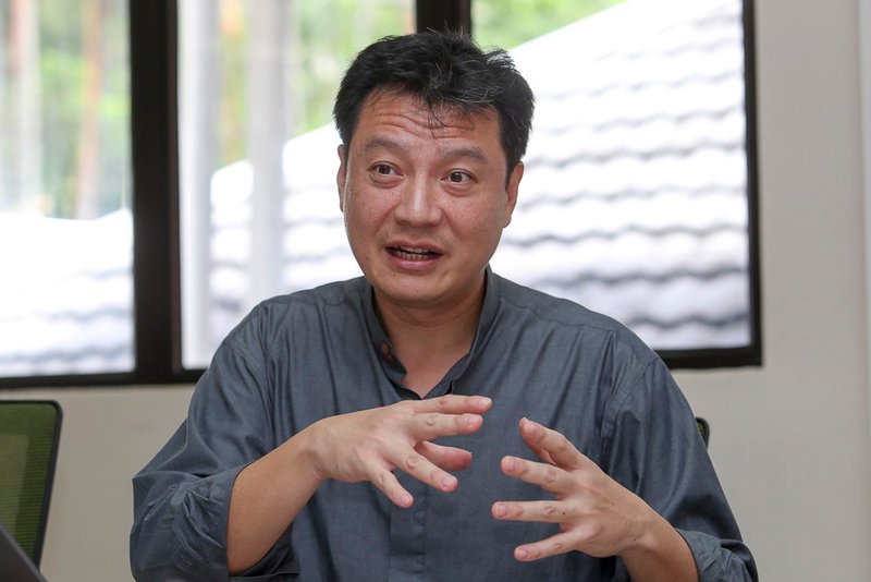 Kenneth Tan said St Andrew's was unique as expatriates from different countries would feel at home and comfortable in its international community. — Picture by Choo Choy May