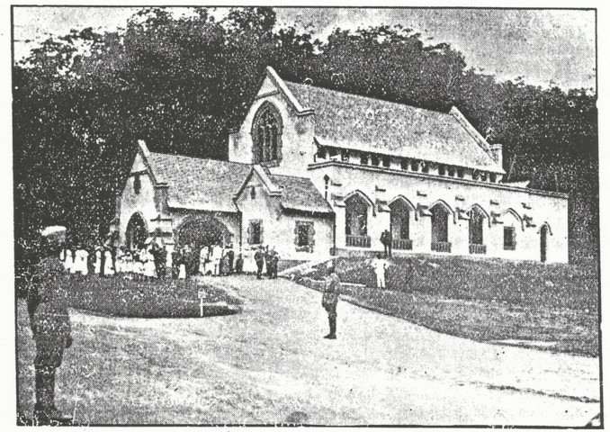 The St Andrew's Presbyterian Church has come a long way since April 17, 1918 as seen here when it first started using the main church building. — Picture courtesy of St Andrew's Presbyterian Church