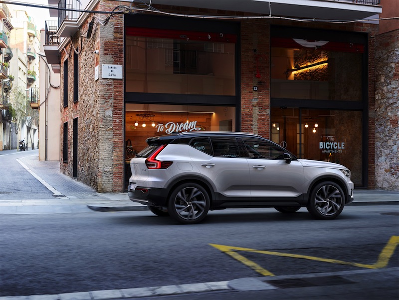 Volvo has chosen Milan for the unveiling of its new compact premium SUV, the XC40. u00e2u20acu201d AFP pic