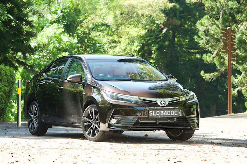 The new Toyota Corolla Altis has a sportier frame and look. u00e2u20acu201d TODAY pic