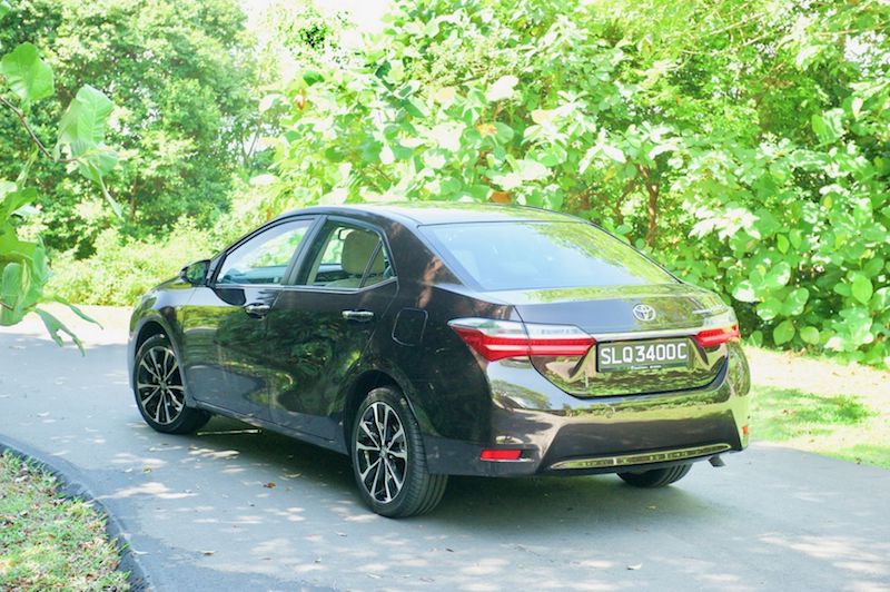 The new Toyota Corolla Altis offers much in safety and style. — TODAY pic