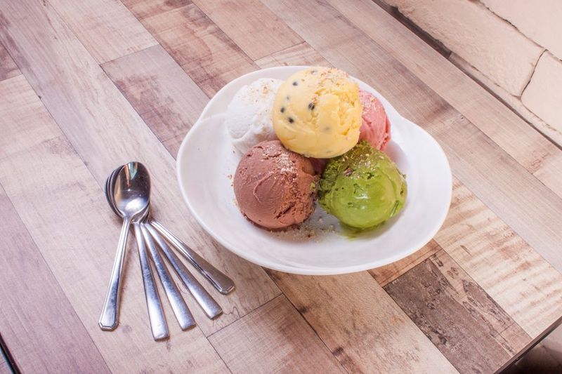 Brownice serves plant-based ice creams, made with organic brown rice, organic evaporated cane juice as well as fresh fruit and nuts. — TODAY pic