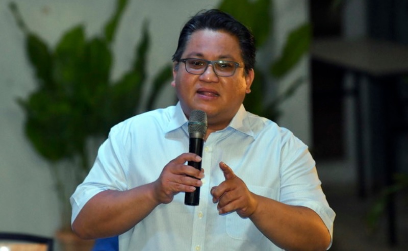 KUALA LUMPUR, 7 Okt -- Timbalan Menteri Dalam Negeri Datuk Nur Jazlan Mohamed ketika berucap sempena Pelancaran CIPTA 2018 di Gazebo Kompleks Perdana Siswa Universiti Malaya malam tadi.nCIPTA adalah satu pertandingan mencipta moto, logo, lagu dan video un