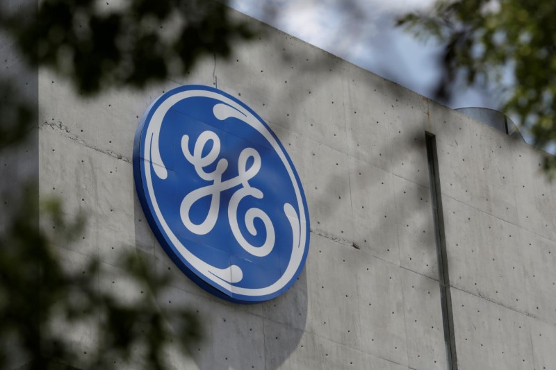 The logo of General Electric Co is pictured at the Global Operations Centre in San Pedro Garza Garcia, neighbouring Monterrey, Mexico on May 12, 2017. u00e2u20acu201d Reuters pic
