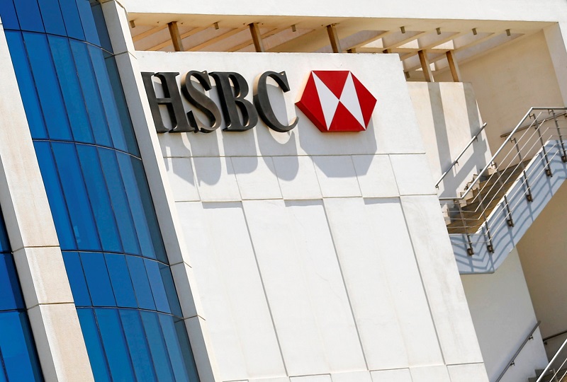 A branch of HSBC Bank is pictured in Cairo October 1, 2017. u00e2u20acu201d Reuters pic