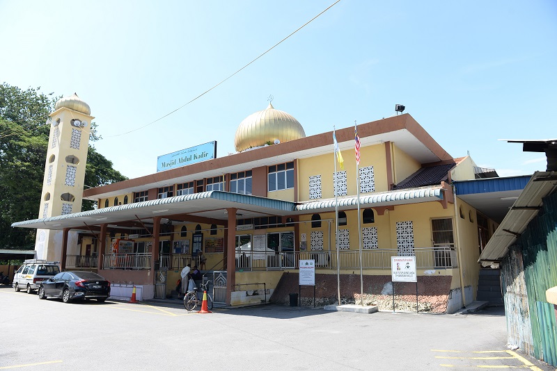 Masjid Abdul Kadir that was built in 1814.