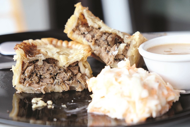 Tempting bites at House of Pie. 