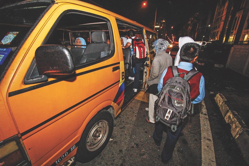 The registry has been improved to include blacklisted individuals who should not work closely with children, such as school bus drivers. u00e2u20acu201d Picture by Hari Anggara