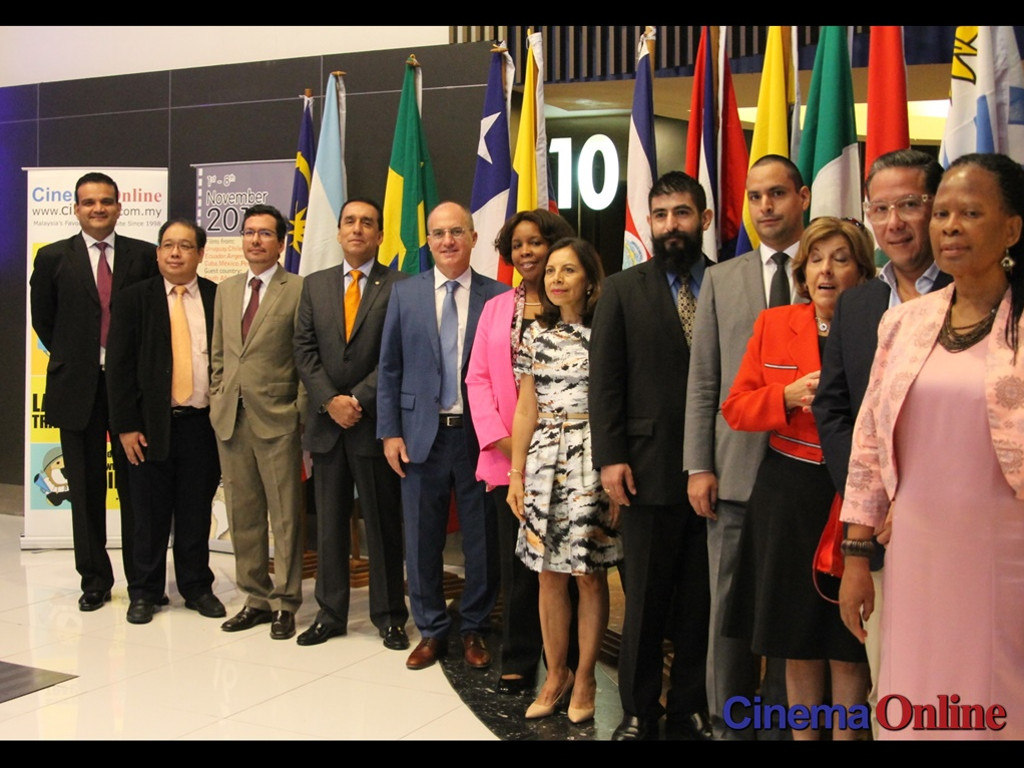 Guests from the organising party and embassies at the LAFF launch event. u00e2u20acu201d Cinema Online picnn