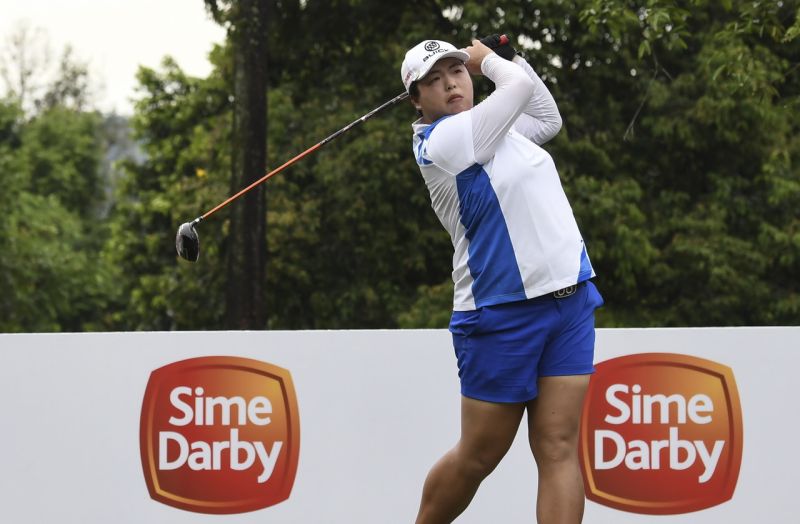 Chinau00e2u20acu2122s Feng Shanshan in action during the Sime Darby LPGA Malaysia in Kuala Lumpur. u00e2u20acu2022 Bernama pic
