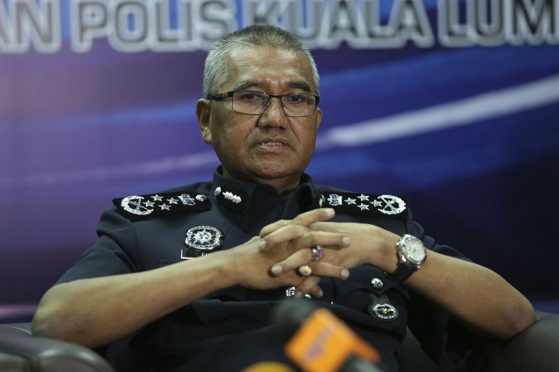 IGP Tan Sri Mohamad Fuzi Harun speaks during a breakfast talk event at PULAPOL in Kuala Lumpur October 11, 2017. u00e2u20acu2022 Picture by Yusof Mat Isa