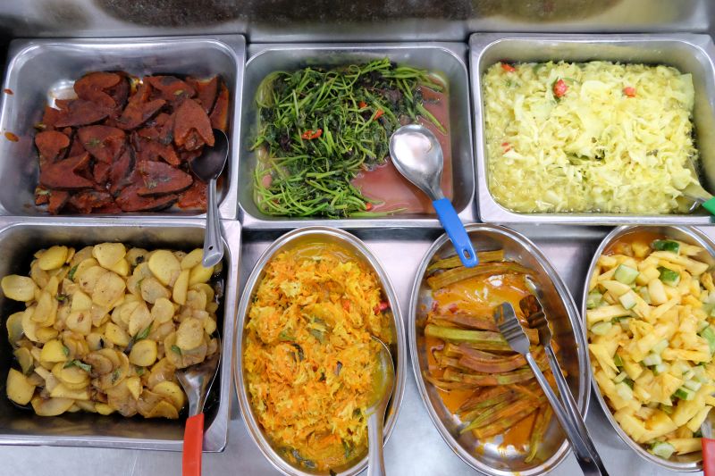 Seelva Pure Vegetarian Cafe also offers several dishes for those who prefer rice and dishes for lunch or dinner. u00e2u20acu201d Picture by K.E. Ooinn