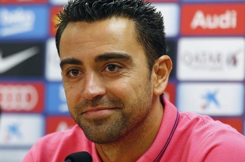 File picture shows then-FC Barcelonau00e2u20acu2122s captain Xavi Hernandez attending a news conference held after a training session near Barcelona, August 22, 2014. u00e2u20acu201d Reuters pic