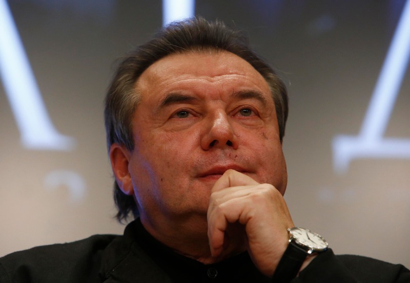 Russian film director Alexei Uchitel at a news conference dedicated to the press screening of the movie 'Matilda' in Moscow October 11, 2017. u00e2u20acu201d Reuters pic