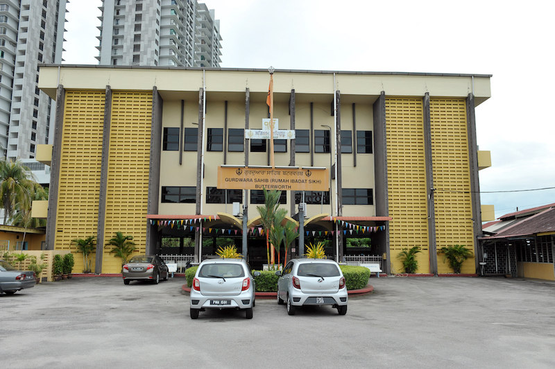 The Gurdwara Sahib Butterworth was built in 1934. — Picture by KE Ooi