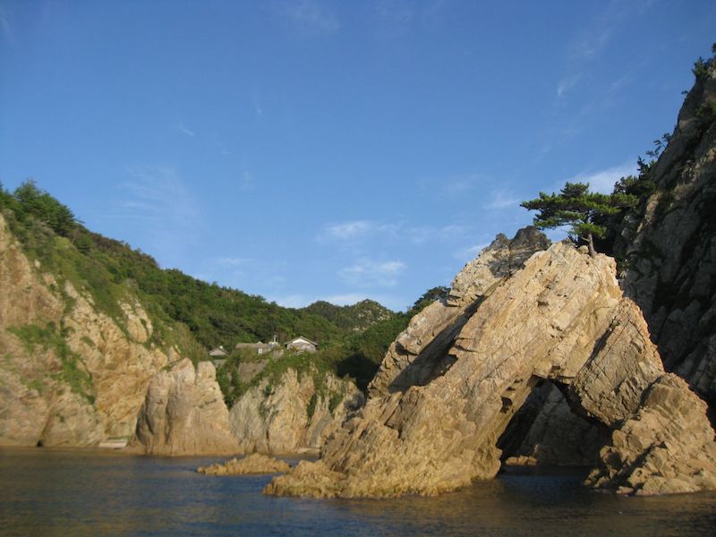 A 40-minute boat tour of the Uradome coastline takes in picturesque rocky outcrops. — TODAY pic