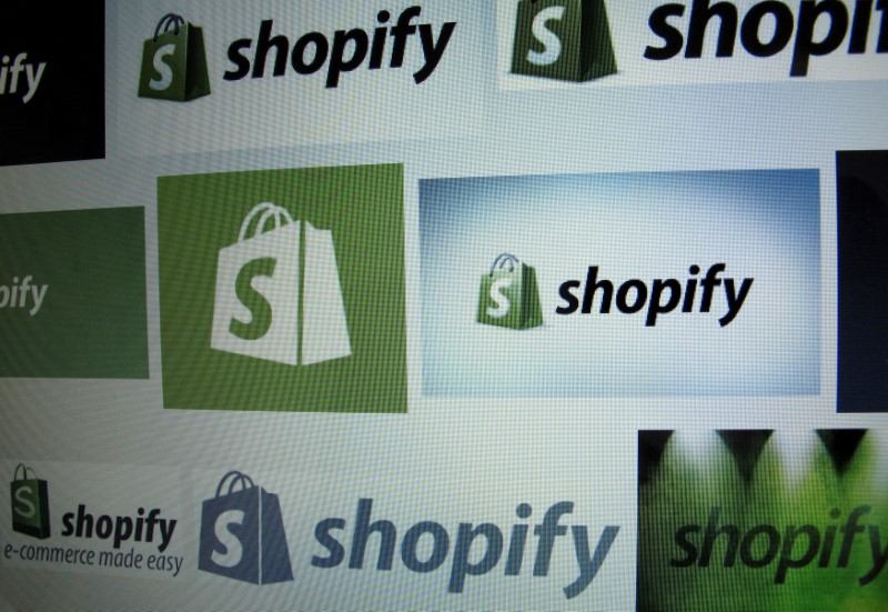 Canadian e-commerce company Shopify Inc logo is shown on a computer screen in the illustration photo in Encinitas, California May 3, 2016. u00e2u20acu201d Reuters pic