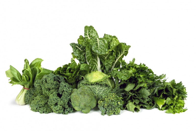 Eating plenty of leafy green vegetables can help maintain heart health in young people. u00e2u20acu201d AFP pic