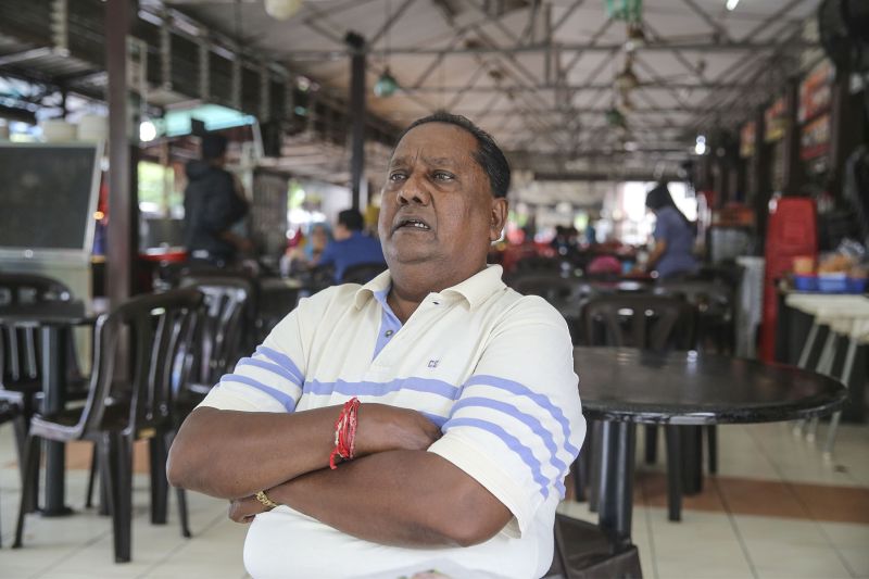 Kerinchi PPR resident Iyan Perumal has voted four times in Lembah Pantai. — Picture by Yusof Mat Isa