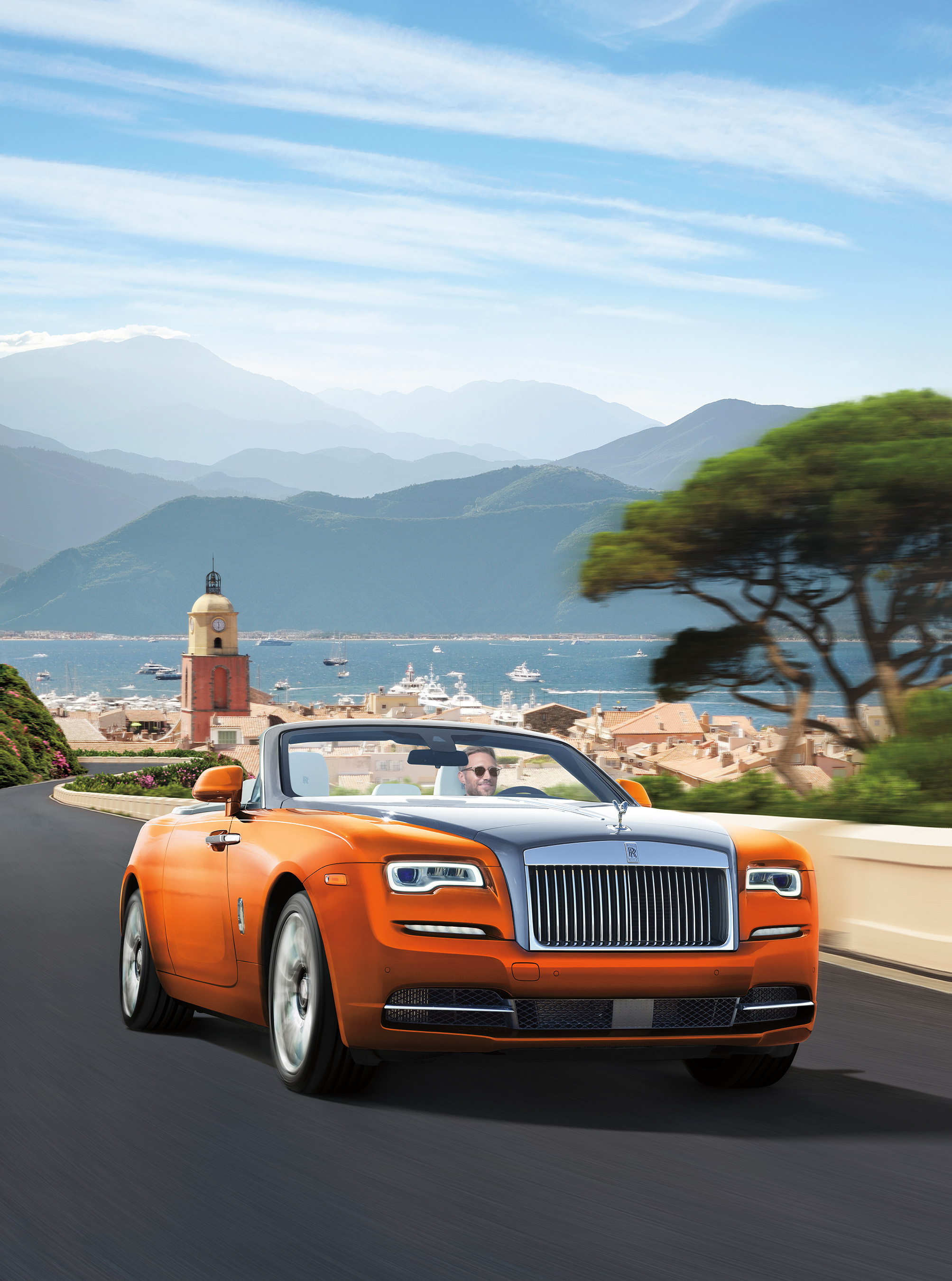 The Rolls-Royce Dawn u00e2u20acu02dcSaint Tropez' for Neiman Marcus. u00e2u20acu201d AFP pic 