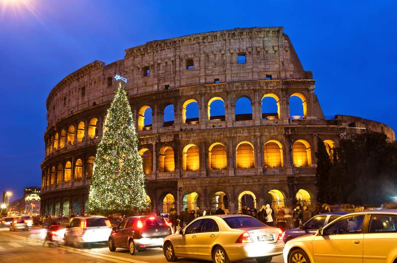 Rome at Christmas u00e2u20acu201d angie7/Istock.com pic via AFP