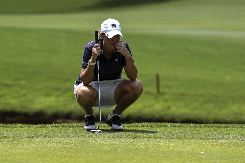 American golfer Cristie Kerr during the third round of the Sime Darby (LGPA) 2017 at TPC Kuala Lumpur, Bukit Kiara October 28, 2017. u00e2u20acu201d Bernama pic