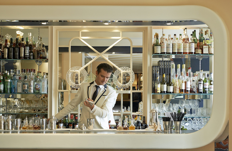 Bartender Erik Lorincz at The American Bar, Savoy Hotel, which has been ranked the worldu00e2u20acu2122s best bar. u00e2u20acu201d AFP pic