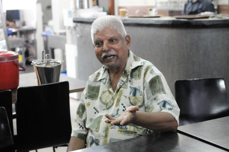 Mohana's father, Ramasamy Chinasamy, feels the downturn is temporary and business will pick up when the development is complete.