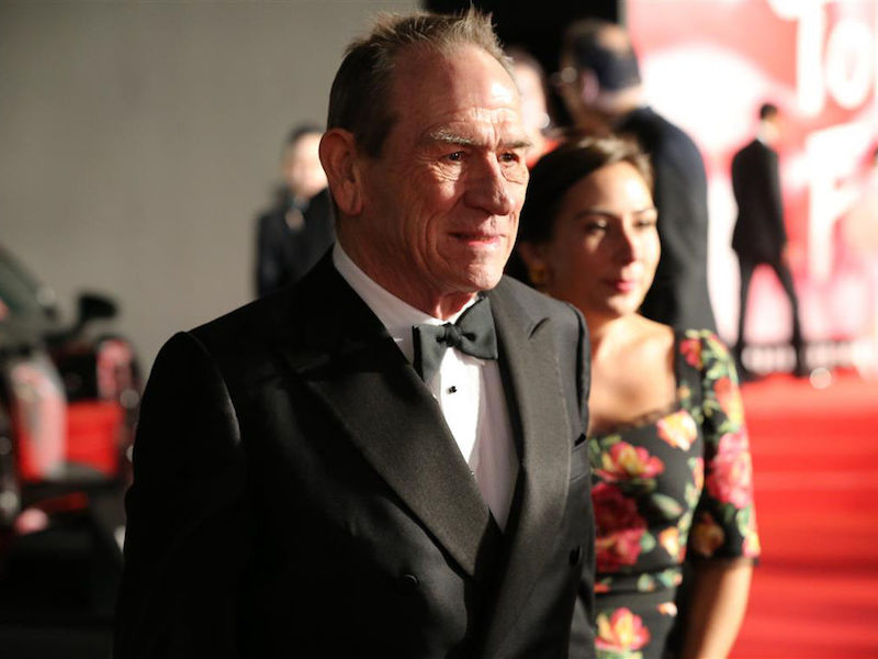Tommy Lee Jones at the Tokyo International Film Festival. — CinemaOnline pic
