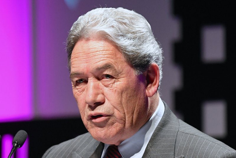 New Zealand First party Leader Winston Peters speaks during an event held ahead of the national election in Wellington August 23, 2017. u00e2u20acu201d Reuters pic
