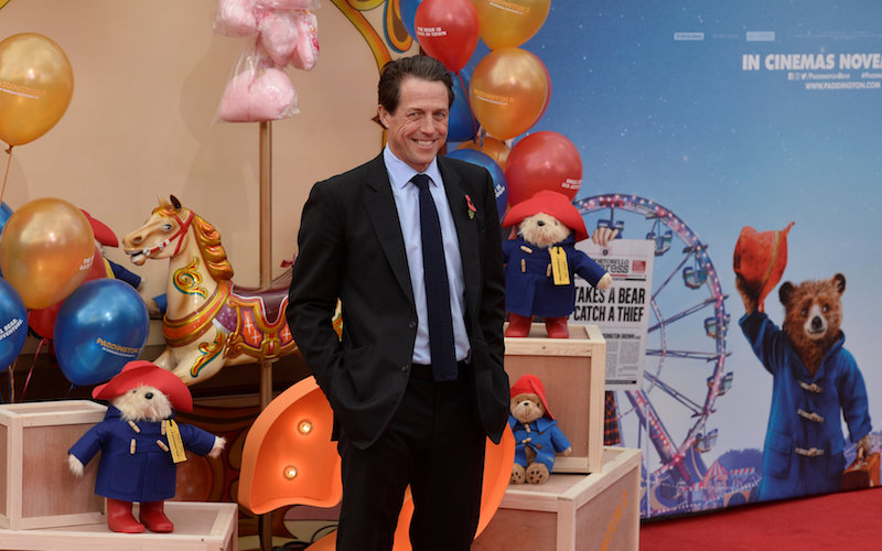 Actor Hugh Grant poses for photographers at the world premiere of 'Paddingtonu00c2u00a02' at the BFI Southbank, in London November 5, 2017. u00e2u20acu201d Reuters pic