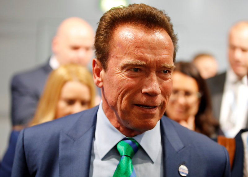 Former California governor Arnold Schwarzenegger attends the COP23 UN Climate Change Conference 2017, hosted by Fiji but held in Bonn, Germany, November 12, 2017. u00e2u20acu201d Reuters pic