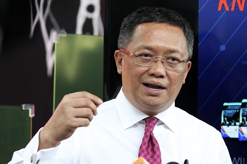 Datuk Seri Abdul Rahman Dahlan speaks during the Expo NegaraKu Media Review at Dataran Merdeka in Kuala Lumpur November 14, 2017. u00e2u20acu201d Picture by Miera Zulyana